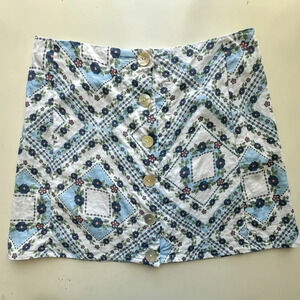 Tularosa Vanessa Mini Floral Skirt size Medium